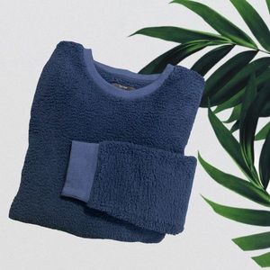 Lucky Brand Sherpa Crew Neck